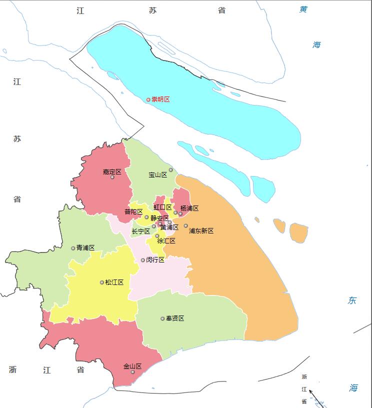 上海市16个区面积大小排名：上海市16个区面积分别是多少？