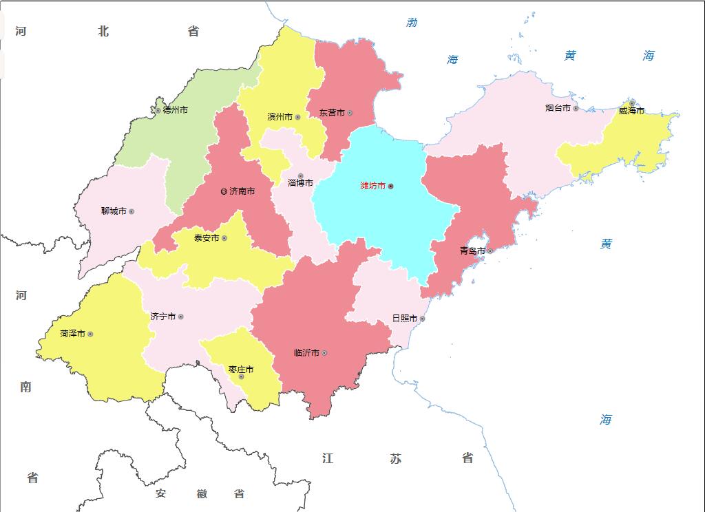 山东省16个地级市面积大小排名：山东省16个地级市面积分别是多少？